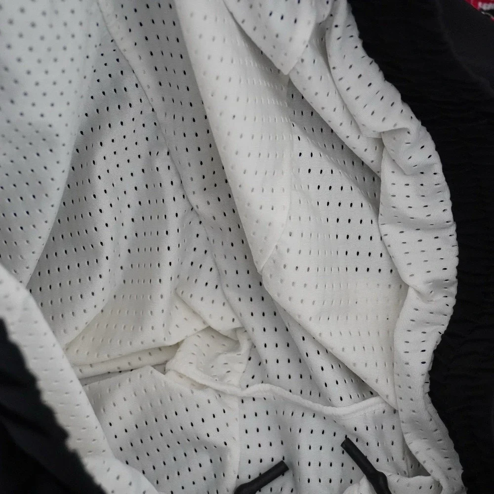 Young LA Shorts Compression Lined Black Men Athletic Gym Pockets Stretch XXL